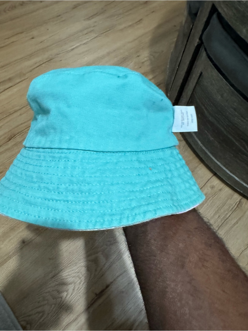 wonder nation Teal Cotton Bucket Hat